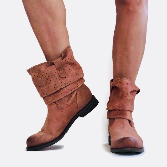 otbt Slouch Leather Poulsbo Boots NWOB - Picture 7 of 7